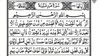 মধুর কণ্ঠে সুরা হুদ তেলাওয়াত | surah hud | Quran tilawat