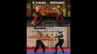 REAL LIFE : Jin Kazama Tekken 3 Moveset Part 1 #TEKKEN #tekken3 #reallifegame #tekkencosplay #art