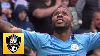 Raheem Sterling breaks deadlock v. Aston Villa | Premier League | NBC Sports