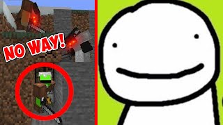 Recreating Dream's MOST SHOCKING VIRAL CLUTCH MOMENTS from Minecraft Manhunt