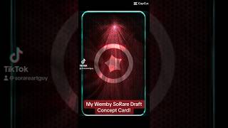 My Wemby Draft SoRare Concept card #sorare #nba #Wemby #spurs