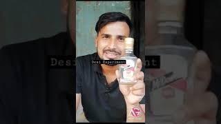 Youtube Shorts How To Break Glass Bottle From Finger Only - 100% Real || ‎@Desi-Experiment