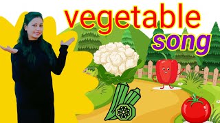 vegetables song | vegetable name | action song | Different Types of Vegetables | Healthy Vegetables|