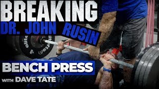 Breaking Dr. John Rusin: Bench Press | elitefts.com