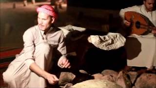 Wadi Rum shrak making by Bedouin