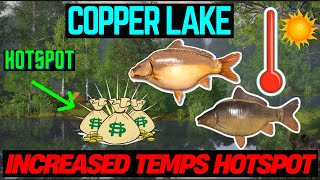 Russian Fishing 4 ACTIVE Increased Temperature Spot (Copper Lake)