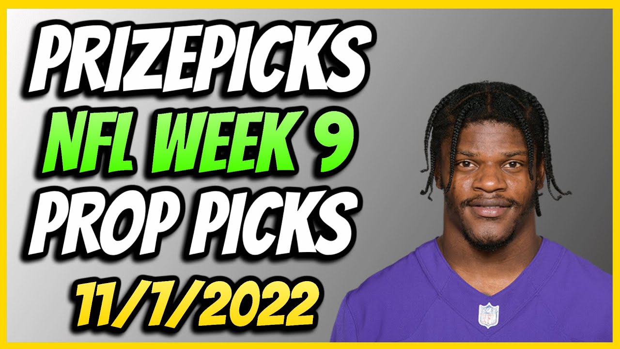 PRIZEPICKS WEEK 9 MONDAY NIGHT FOOTBALL PROP PICKS | Monday 11/7/2022 ...