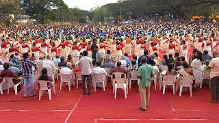 NSS @ മെഗാ തിരുവാതിരളി മഴവിൽ വർണ്ണങ്ങൾ മന്നം നഗറിൽഅരങ്ങേറി