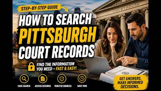 How to search Pittsburgh court records