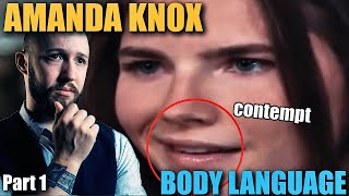 Body Language Analyst REACTS to Amanda Knox's DEFIANT Nonverbal Communication Pt. 1 Faces Episode 31