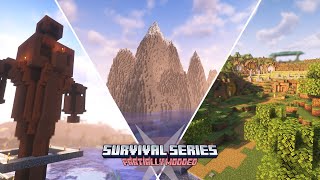 Showing Off My 800 DAY Survival World! Survival Series Ep: 20