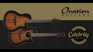 Ovation Guitars introduces the 2023 Celebrity Blackwood Limited Edition