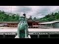 改装中の広島の【厳島神社】に行ってきました。