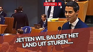 Baudet loopt WOEDEND weg en Jetten wil Baudet het land uit sturen!