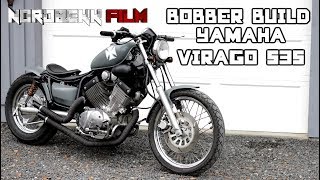 BOBBER BUILD - Yamaha Virago 535 bobber project [HD]