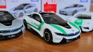 トミカイオン限定　BMW i8　ドバイ警察仕様がカッコイイ‼そして新しくパソコンを買ったのでGH4とFZ300で4K撮影してみたよ