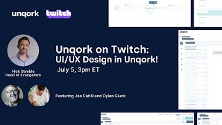 The Uncoder on Twitch: UI/UX Design featuring Joe Cahill and Dylan Navajas Gluck