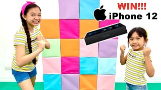 PUNCH THE BOX AND WIN IPHONE 12 PRO MAX | KAYCEE & RACHEL in WONDERLAND FAMILY