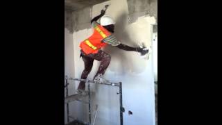 plastering of wall cdr style