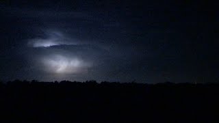 Lightning from Distant Thunderstorm (June 14th 2021) Midlothian, Texas