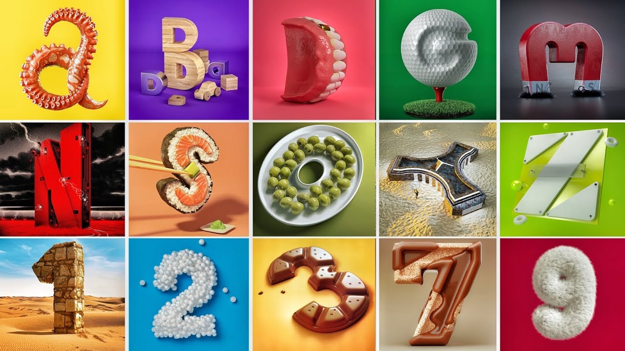 Animated Alphabets - 36days Of Type 2022. A To Z Alphabets Animation ...