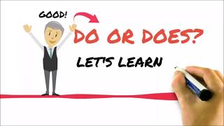 Aula de inglês: Do or Does?