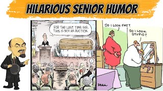 😂 Relatable Comic Humor About Life as We Get Older | Hilarious Senior Humor | Comics Compilation