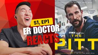 ER Doc reacts to The Pitt (S1 Ep1)