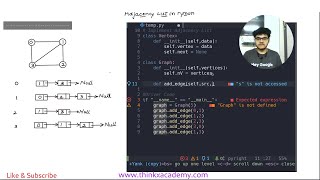 [7.2] Graph Adjacency List in Python | Data Structures in Python