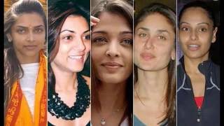 Bollywood Heroines Without Makeup photos..