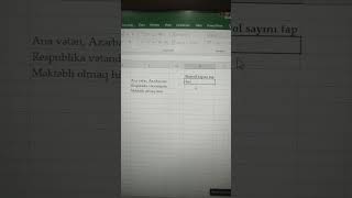 LEN function in Excel - LEN funksiyasının qısa icmalı