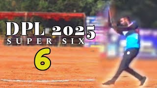 DPL - 2025 | VINOD DEVADIG LONG SIX | SUPER SIX MATCH | GREEN PARK TATTIHAKKAL | #sachidvid #cricket