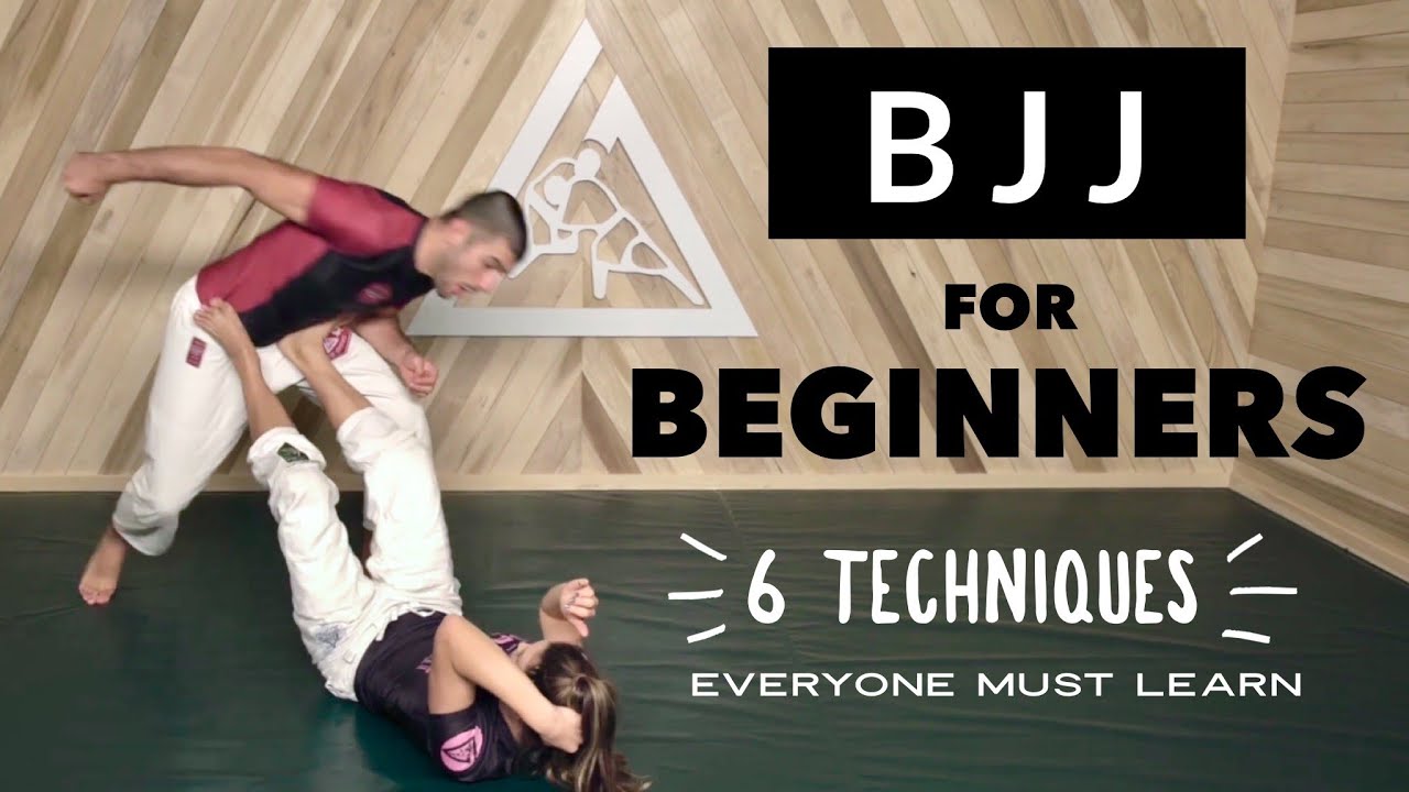 Brazilian Jiu-Jitsu For Beginners (The First 6 BJJ Techniques Everyone ...