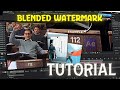 How to make Blended Watermarks | After Effects Beginner's Tutorial