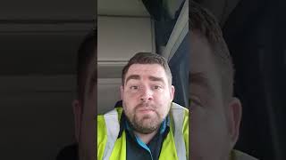 views on doing a day in the life of an apprentice hgv driver video