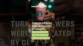 Turkish Anchor Fired Over ‘Starbucks Cup’ During Broadcast | Gaza War