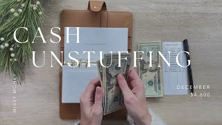 Cash Unstuffing $4,600 | Credit Card + Debit Card Purchases | Cash Envelopes | How to Cash Stuff