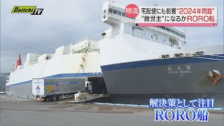 【物流２０２４年問題】宅配便にも影響　解決策として期待「ＲＯＲＯ船」は“救世主”になるか？（静岡県）