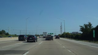 Naperville to I-88/I-294 Highways Chicago (No Talk, No Music) ASMR