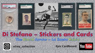 Alfredo Di Stefano Cards and Sticker (The Blonde Arrow)