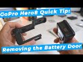 How to Remove the Battery Door | GoPro HERO8