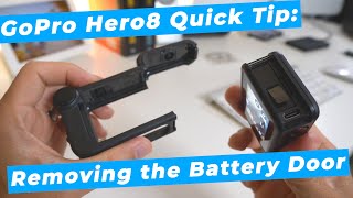How to Remove the Battery Door | GoPro HERO8