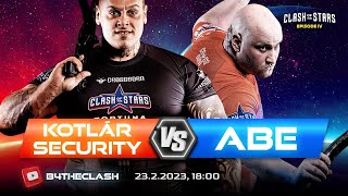 B4THECLASH: Kotlár Security vs Abe (live stream)