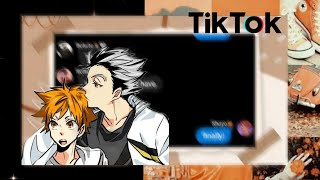 Tanaka and Noya exposing Hinata tiktok last part||Bokuhina||