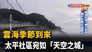 雲海季節到來 太平社區宛如「天空之城」－民視台語新聞