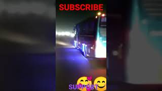 OVER TAKING TNSTC       A/C AND KSRTC  BUS IN NIGHT HIGH WAY ROAD 💯🥰😱 #shorts #zomoto #swiggy