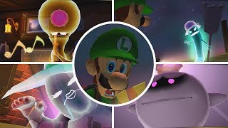 Luigi's Mansion Arcade - All Bosses