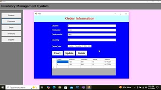 Inventory Management System Using C#.Net