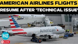 Live: American Airlines Flights Return To Normal After Temporary Ground Stops | US News | World News