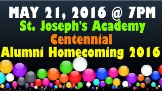 SJA Centennial Alumni Homecoming